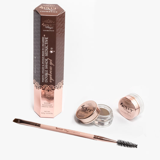 Double Shade Eyebrow Gel and Brush